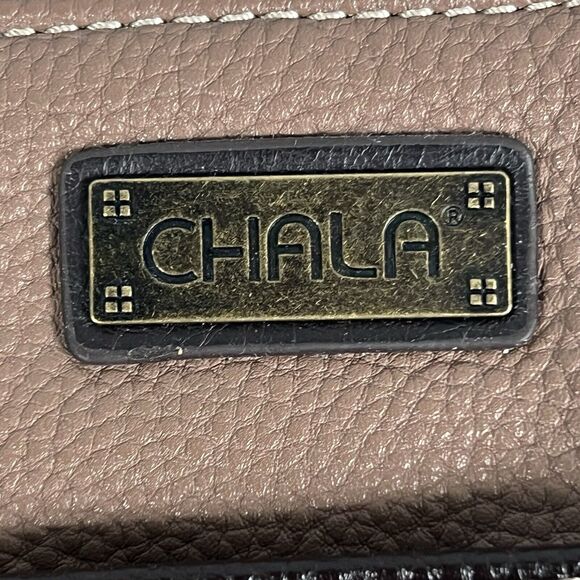 Chala CAT Cellphone Crossbody Handbag Brown PETA Approved Vegan Leather - Picture 2 of 16